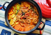 泡菜肥牛鍋制作全過(guò)程方法