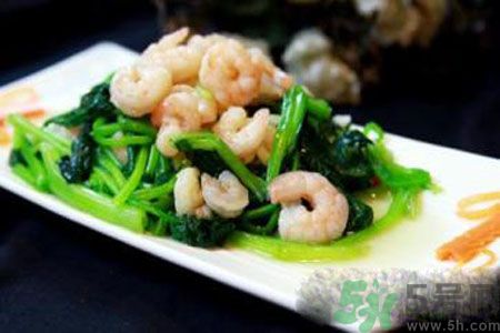 菠菜可以喝豆腐一起吃嗎？菠菜可以喝蝦一起吃嗎？