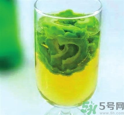 新鮮的苦瓜片能泡水喝嗎？新鮮苦瓜片泡水喝好嗎？