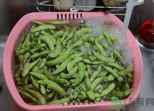 毛豆的毛要洗掉嗎？毛豆怎么洗？