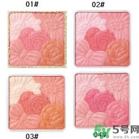 canmake花瓣腮紅色號對比圖？canmake五色花瓣腮紅試色