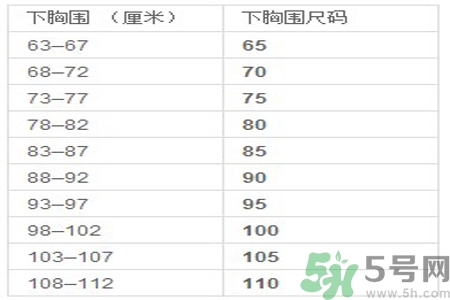 胸罩的大小型號(hào)怎么分？如何測(cè)量自己胸圍的大小？