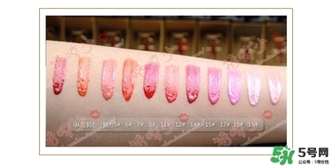 ysl口紅試色大全集 圣羅蘭口紅試色板圖片 ysl口紅試色大全集 圣羅蘭口紅試色板圖片