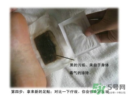 足貼怎么貼？足貼貼在腳底什么位置示意圖