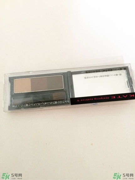 kate三色眉粉怎么用？kate三色眉粉使用方法