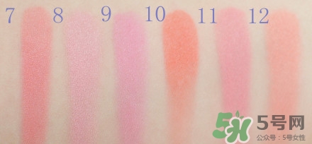 canmake腮紅膏哪個(gè)顏色好看？canmake腮紅膏試色
