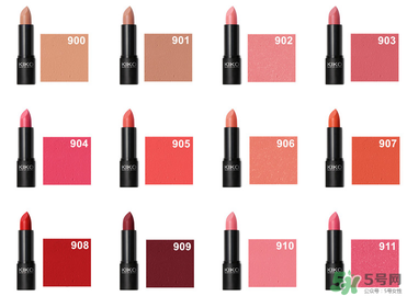 kiko9系列哪個顏色好看？kiko9系口紅試色
