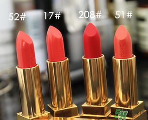 ysl圣羅蘭52多少錢？圣羅蘭52號口紅中國專柜價格