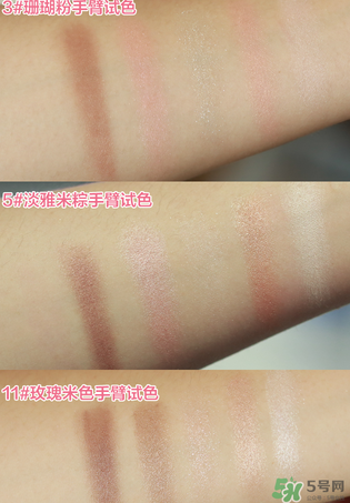 canmake眼影哪個(gè)色好？canmake試色