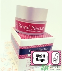 royal nectar皇家花蜜蜂毒眼霜怎么用？
