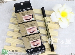 mistine3d三合一眉筆怎么用？mistine3d眉筆使用方法