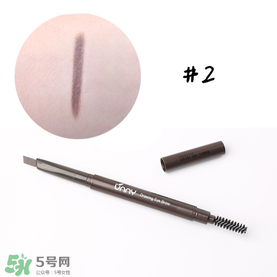 Unny眉筆怎么樣？Unny眉筆試色色號(hào)