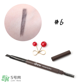 Unny眉筆怎么樣？Unny眉筆試色色號(hào)