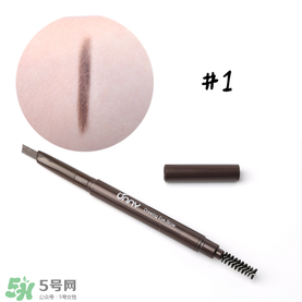 Unny眉筆怎么樣？Unny眉筆試色色號(hào)