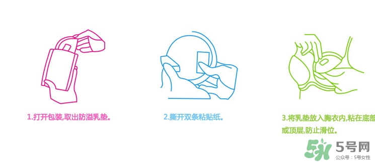 防溢乳墊怎么用？防溢乳墊怎么用圖解