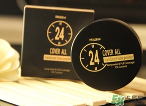 mistine24小時不脫妝散粉怎么用？mistine24小時蜜粉使用方法