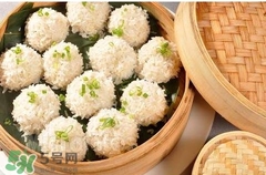糯米圓子的熱量是多少？一個糯米丸子的熱量
