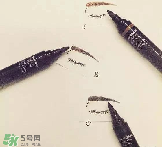 液體眉筆怎么用？液體眉筆使用方法