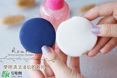ukiss悠珂思粉撲清洗劑怎么用？悠珂思粉撲清洗劑使用方法