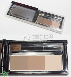 kate三色眉粉怎么用？kate三色眉粉使用方法