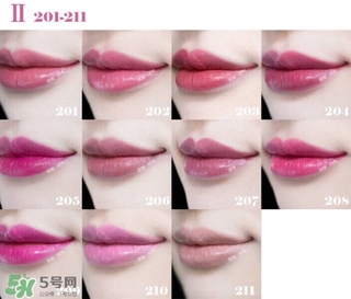 紀梵希小羊皮口紅試色大全 紀梵希口紅哪個顏色好看