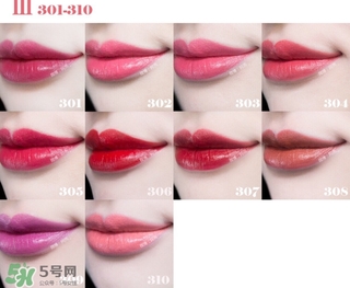 紀梵希小羊皮口紅試色大全 紀梵?？诩t哪個顏色好看