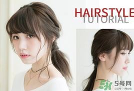 雙魚馬尾怎么扎好看？馬尾辮的各種扎法圖片