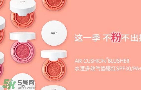 iope氣墊腮紅怎么用？iope亦博氣墊腮紅使用心得