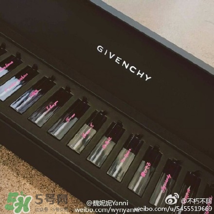 紀(jì)梵希我愛(ài)你口紅多少錢？紀(jì)梵希情人節(jié)我愛(ài)你刻字口紅價(jià)格