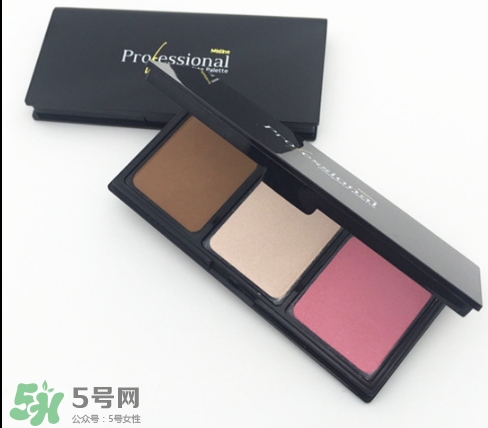 mistine三色修容粉怎么用？mistine三色修容使用方法