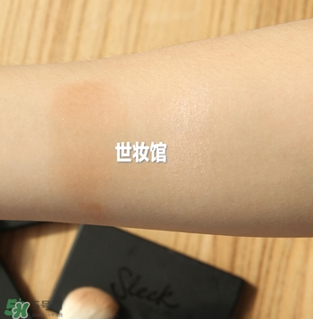 sleek修容粉怎么用？sleek修容粉使用方法