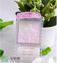 canmake花瓣高光怎么用？canmake花瓣雕刻高光使用方法