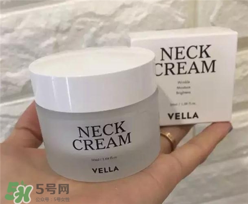 vella頸霜有效嗎？vella頸霜有用嗎？