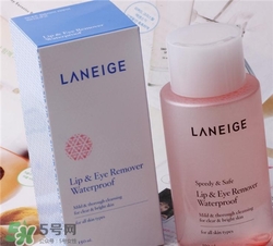蘭芝眼唇卸妝液怎么用？蘭芝眼唇卸妝液使用方法