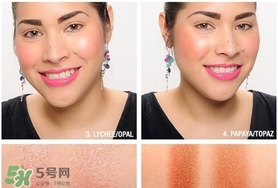 becca腮紅色號(hào)試色 becca腮紅試色圖 becca腮紅色號(hào)試色 becca腮紅試色圖