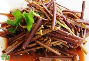 蕨菜苦能吃嗎？蕨菜苦的吃了會(huì)中毒嗎？