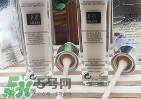蘭蔻奇跡薄紗粉底液色號怎么選？蘭蔻奇跡薄紗粉底液色號試色