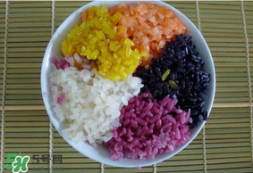 五色糯米飯用什么染？五色糯米飯怎么染？