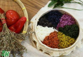 五色糯米飯用什么染？五色糯米飯怎么染？
