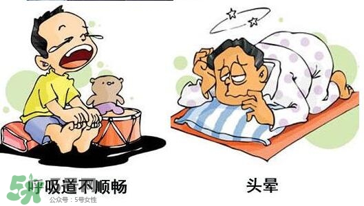 甲醛超標(biāo)多少不能?。考兹┲卸景Y狀