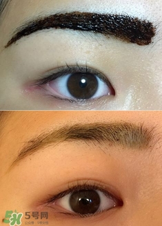 Fujiko Mayutint懶人撕拉型染眉膏色號(hào)_試色 Fujiko Mayutint懶人撕拉型染眉膏色號(hào)_試色