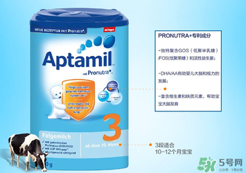 Aptamil 愛他美3段適合年齡多大？Aptamil 愛他美3段適合多大的寶寶？