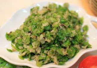 榆錢怎么蒸？蒸榆錢的做法