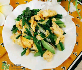 蒜苗能和雞蛋一起吃嗎？蒜苗可以炒雞蛋嗎？