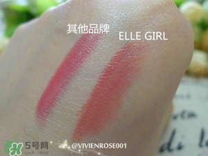 ellegirl愛(ài)爾甜心口紅怎么樣？ellegirl口紅色號(hào)試色