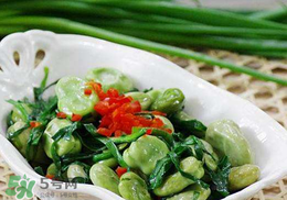 蠶豆和韭菜能一起吃嗎？韭菜炒蠶豆的做法