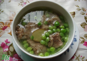豌豆和排骨能一起燉嗎？豌豆和排骨能一起吃嗎？
