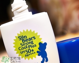 近江兄弟防曬霜紅色藍(lán)色哪個好？近江兄弟小熊防曬霜紅色藍(lán)色對比