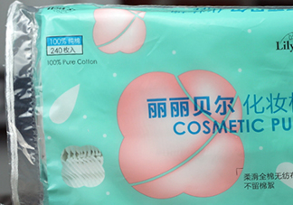麗麗貝爾化妝棉綠色和白色那個好？麗麗貝爾綠色和白色對比