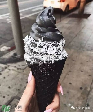炭黑冰淇淋好吃嗎？炭黑冰淇淋哪里買？